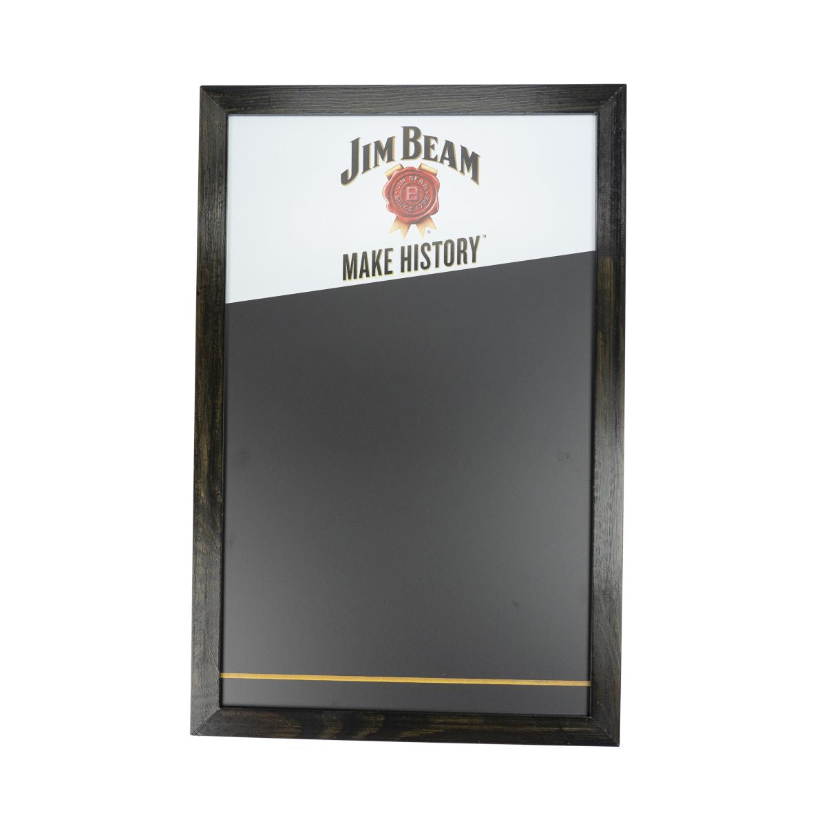 Jim Beam Kreidetafel 60x40 cm Holzrahmen Make History Menütafel Getränketafel