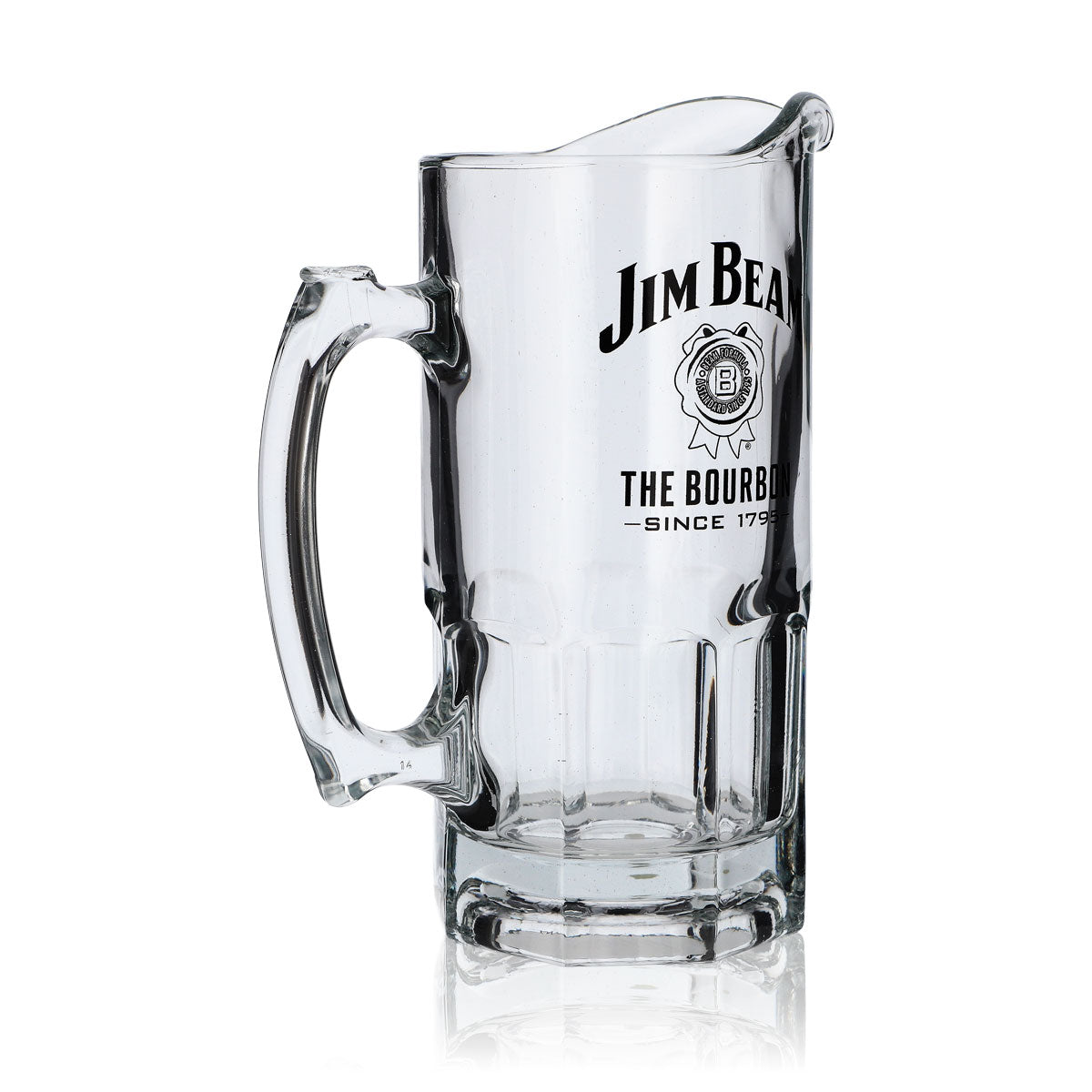 Jim Beam Pitcher Glas Karaffe Kanne 1l Cocktail Longdrink Whisky Bourbon Gastro – Ansicht 2