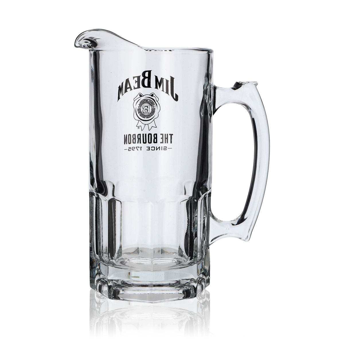 Jim Beam Pitcher Glas Karaffe Kanne 1l Cocktail Longdrink Whisky Bourbon Gastro – Ansicht 3