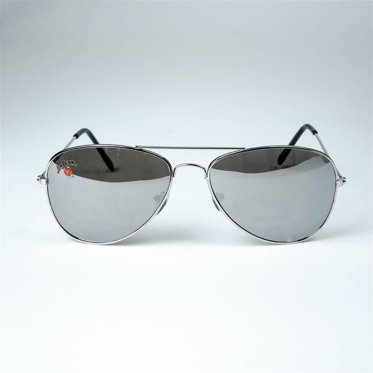 Jim Beam Whiskey Sonnenbrille Fliegerbrille UV400 verspiegelt NEU Sammlerstück – Ansicht 2