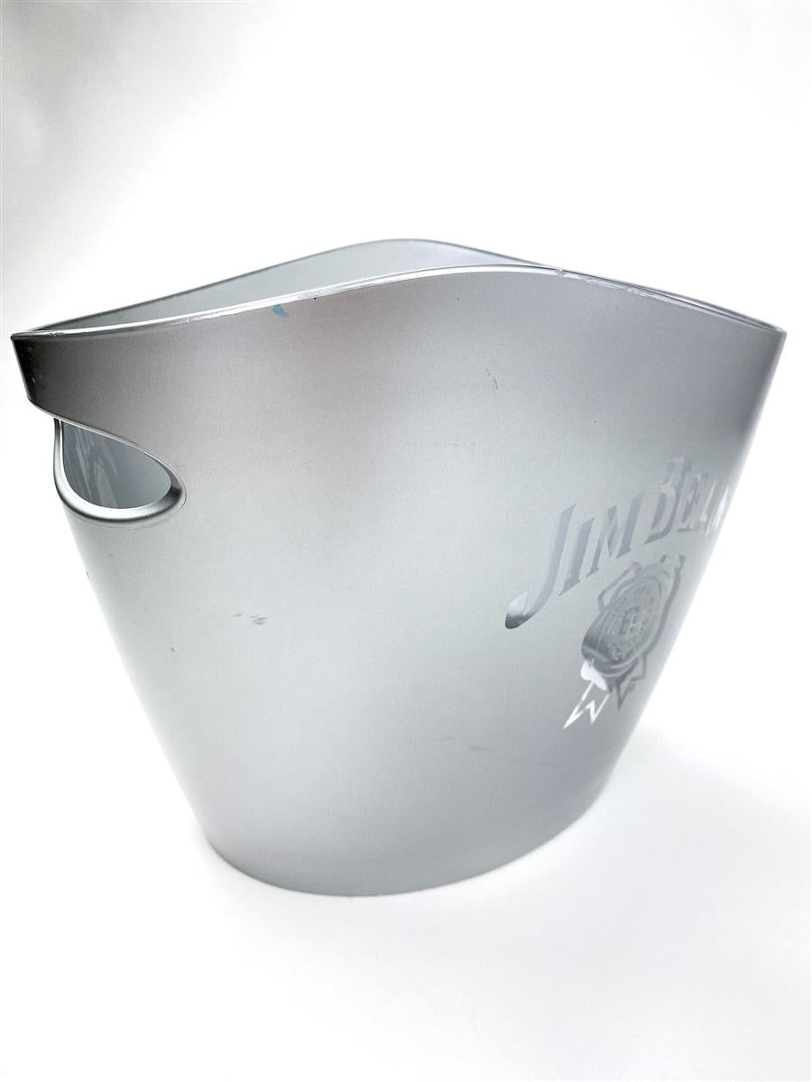 Jim Beam Whisky Flaschenkühler Eiswürfelbehälter Silber single ohne LED – Ansicht 2