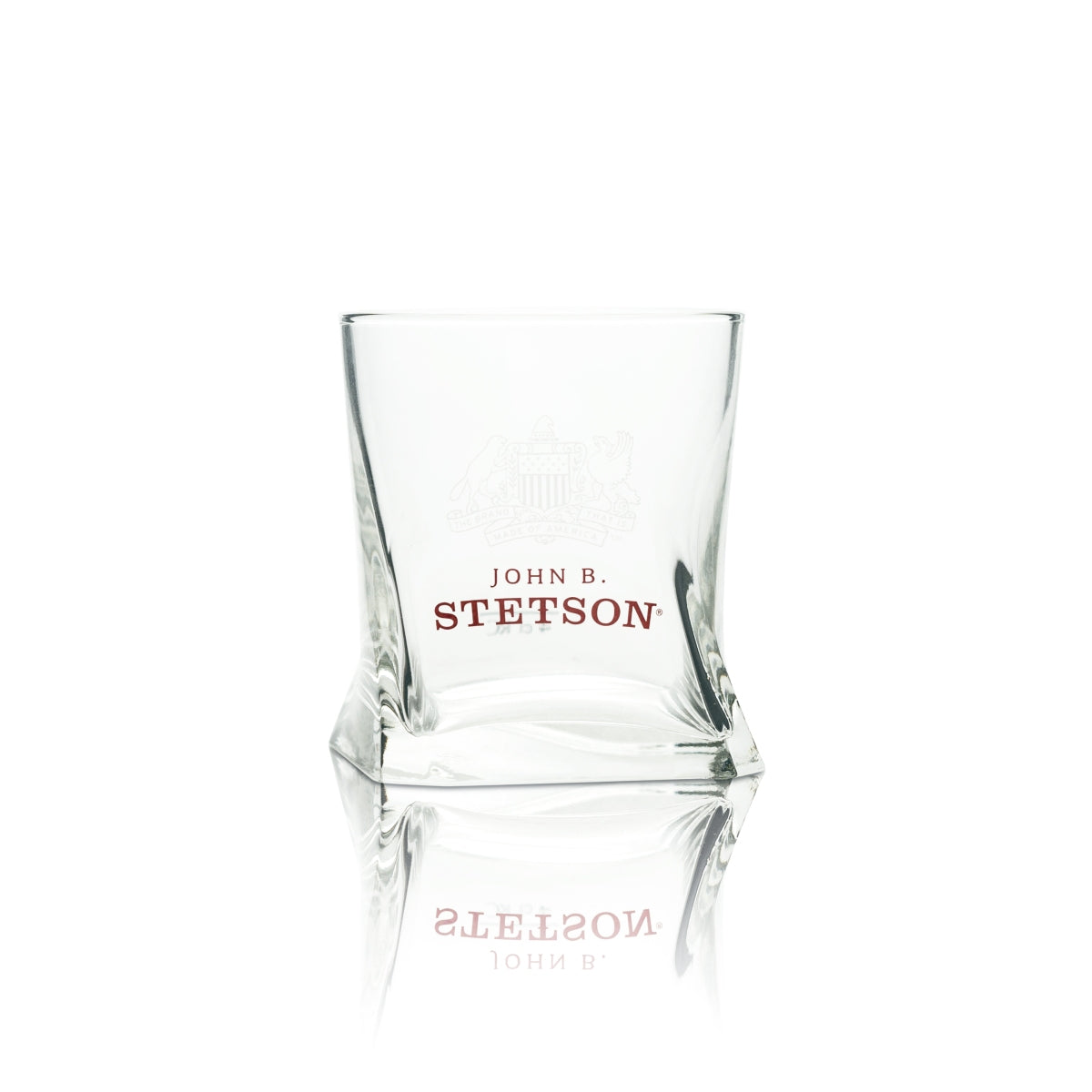 John B Stetson Whiskey Glas 0,35l Tumbler Gläser Nosing Tasting On Ice America