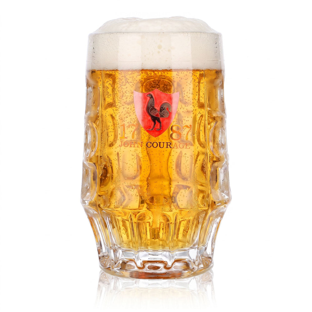 John Courage Bier Glas 0,25l Krug Relief