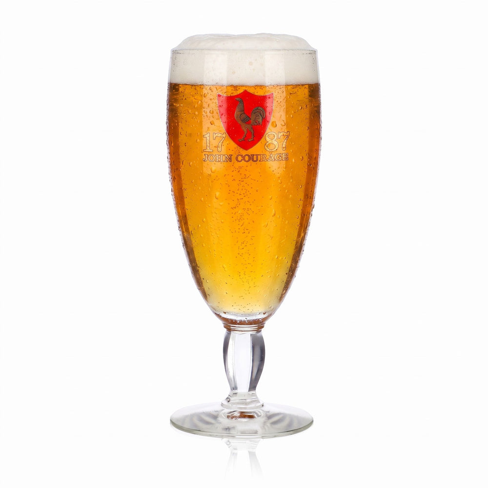 John Courage Bier Glas 0,25l Pokal "1787" Durobor