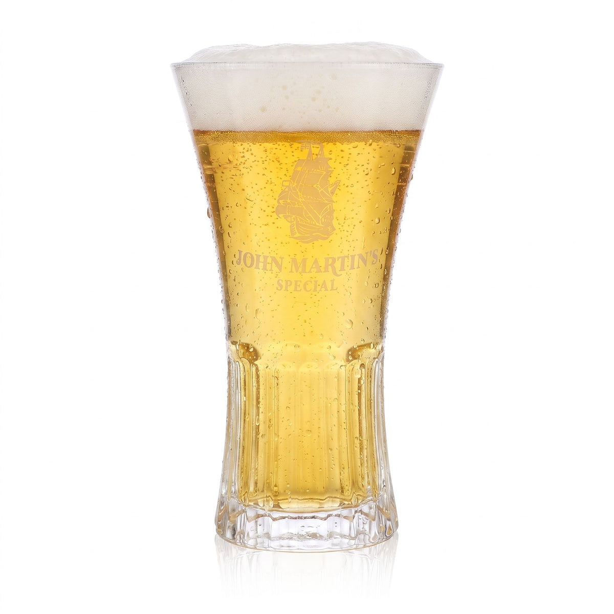 John Martin Bier Glas 1l Maßbier Special Relief