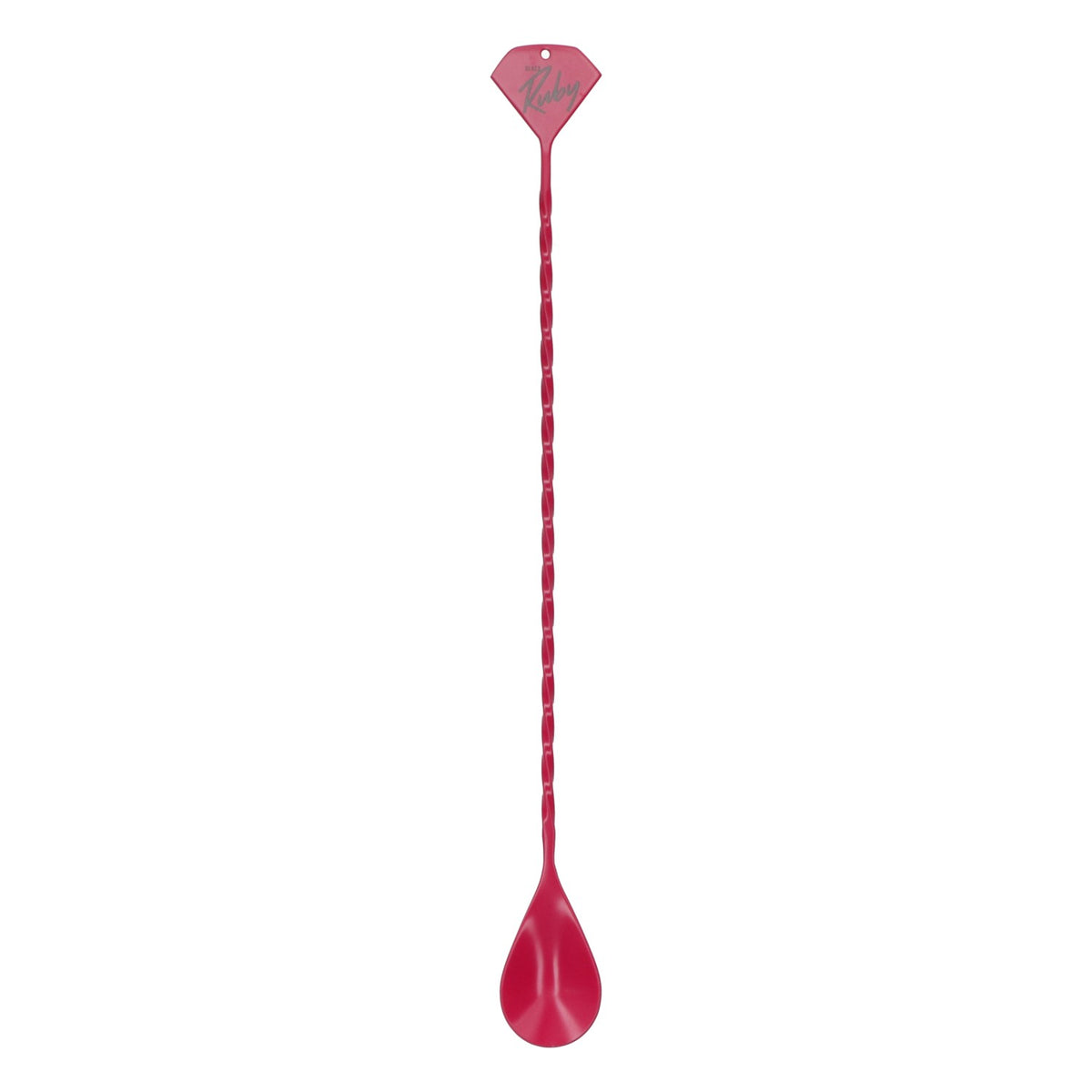 Johnnie Walker Whisky Barlöffel Stirrer Barzubehör Gedreht Black Ruby