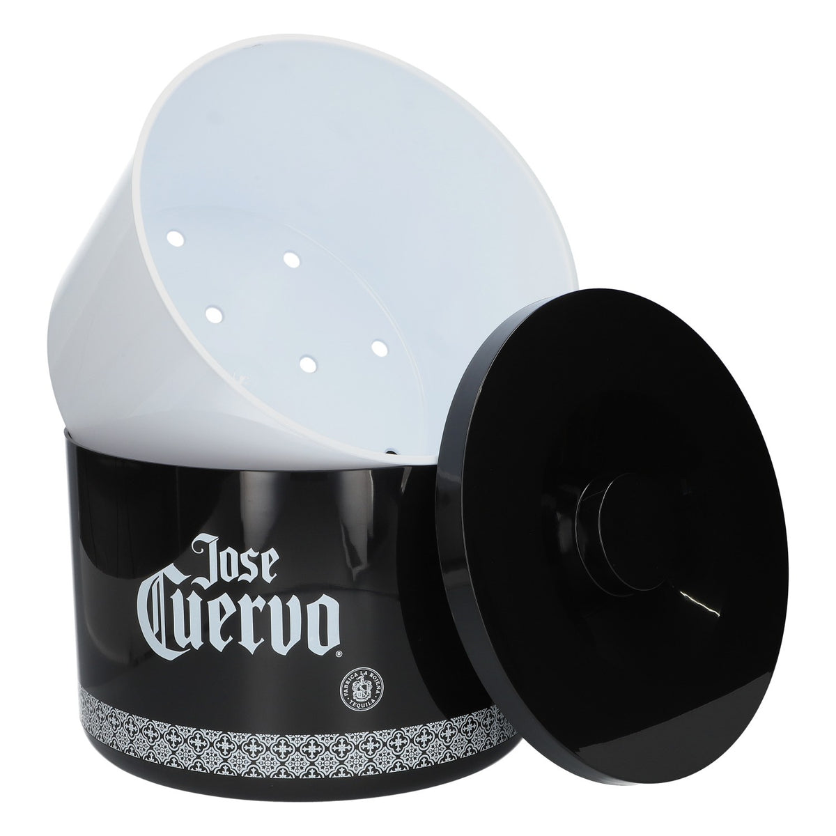 Jose Cuervo Tequila Kühler Eiseimer Barzubehör Flaschenkühler Party schwarz – Ansicht 5