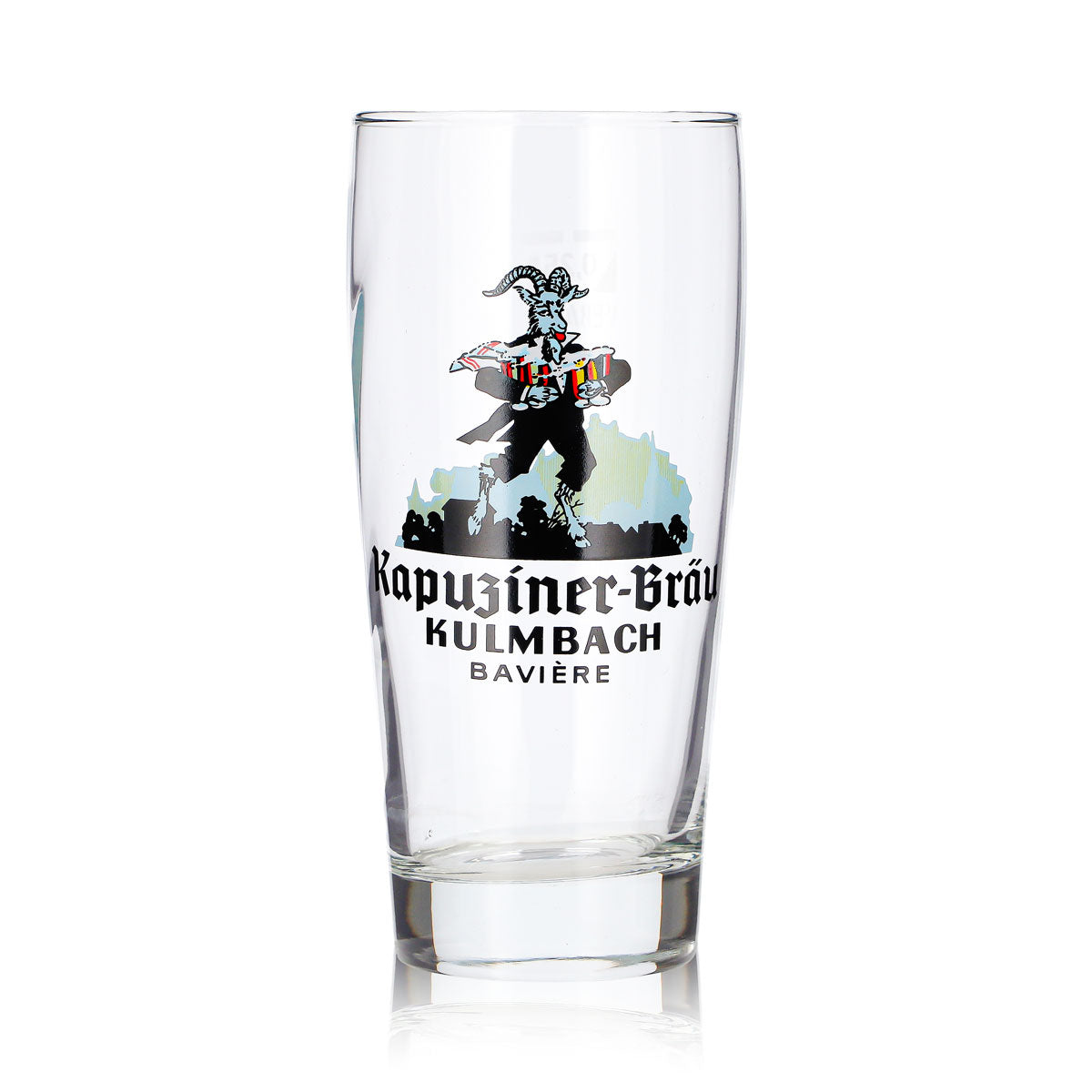 Kapuziner Bier Glas 0,25l Becher Kulmbach Steinbock – Ansicht 2