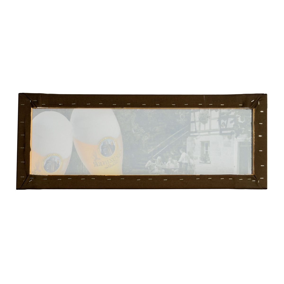 Kapuziner Leinwand Wandbild Poster 80x30cm Bardekoration Merchandise Gastro – Ansicht 2