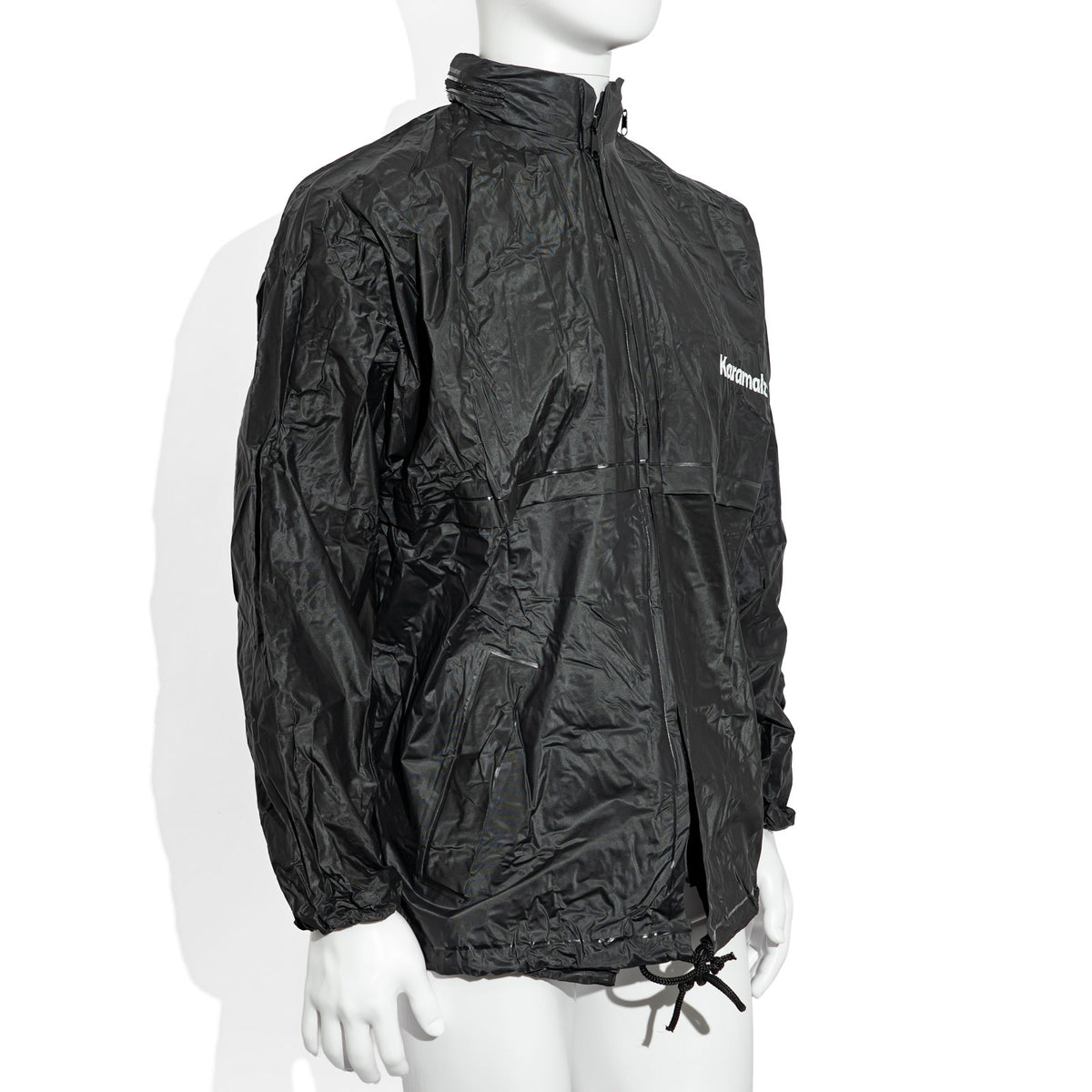Karamalz Bier Glas Gr,L schwarz mit Paputze Polyester Regenjacke Gr.L – Ansicht 2