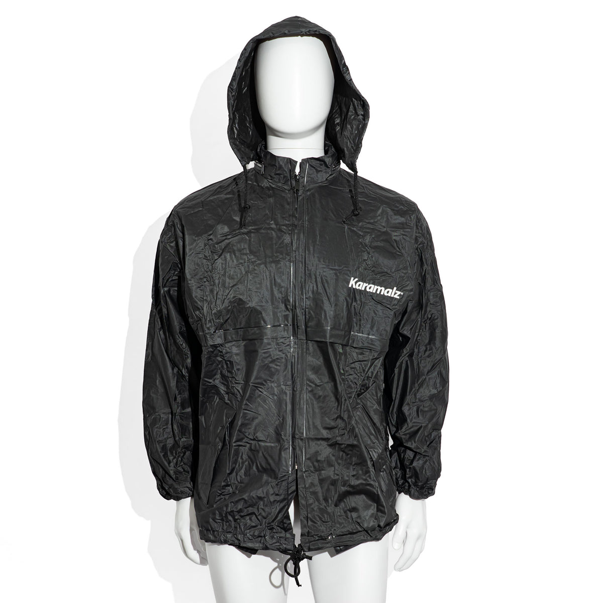 Karamalz Bier Glas Gr,L schwarz mit Paputze Polyester Regenjacke Gr.L – Ansicht 4