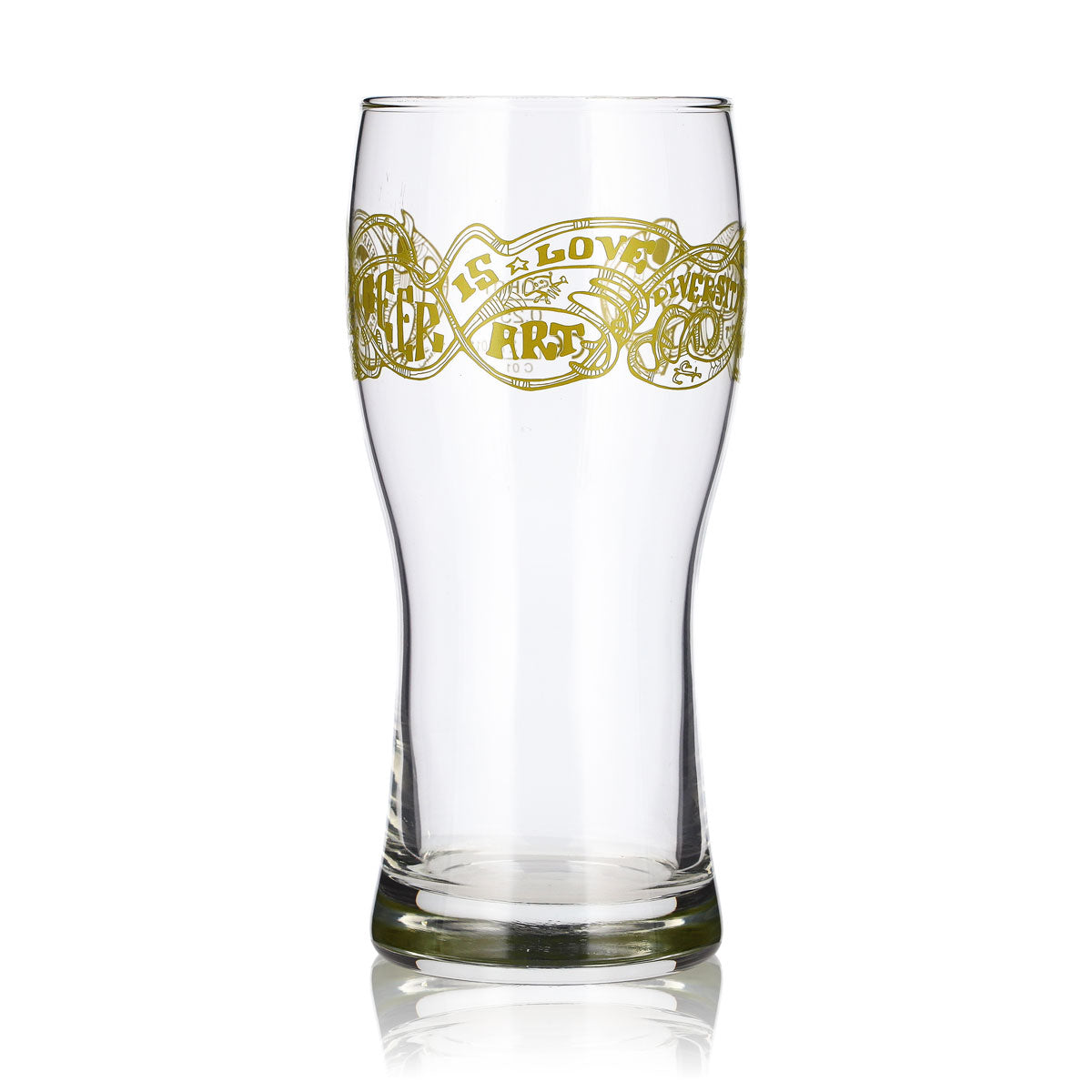 Kehrwieder Bier Glas 0,25l Becher Sahm grüner Logo Print Bierglas Willibecher