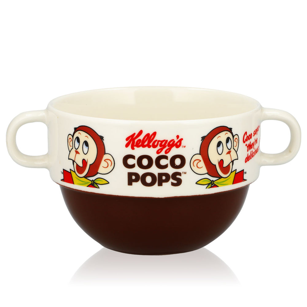 Kellogs Müsli Glas Coco Pops Affe 0,65l Keramik Tasse