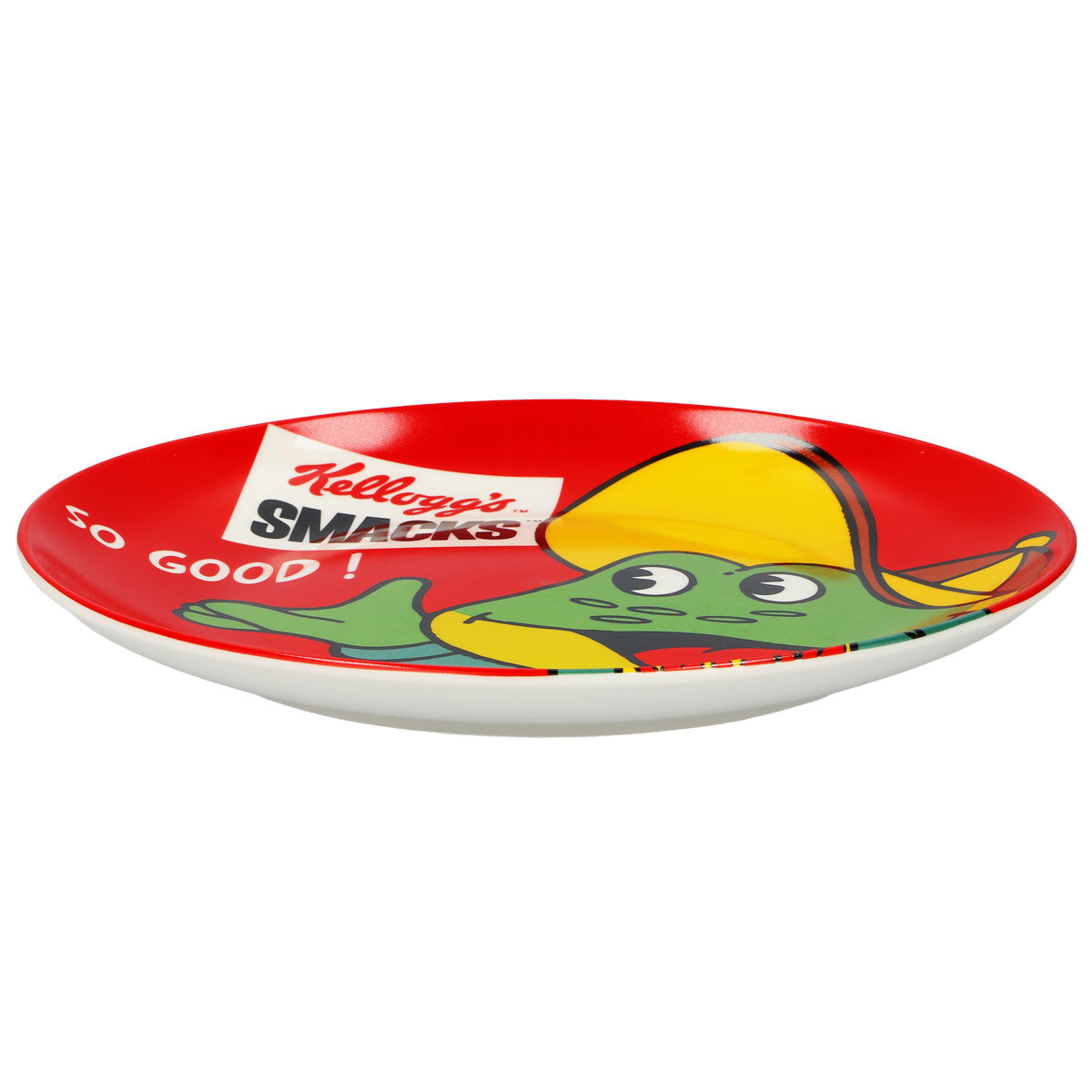 Kellogs Müsli Glas Smacks Frosch 20,5cm Keramik Teller – Ansicht 2