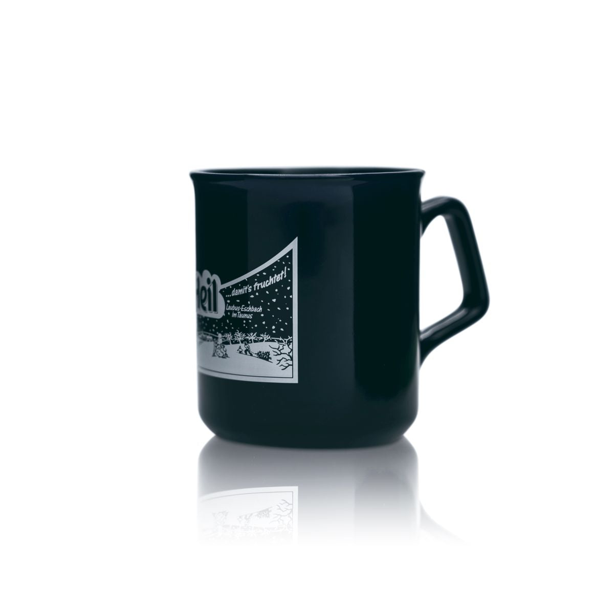Kelterei Heil Glühweintasse Glas 0,2l Henkelbecher Keramik Punsch Tee Kaffee – Ansicht 2