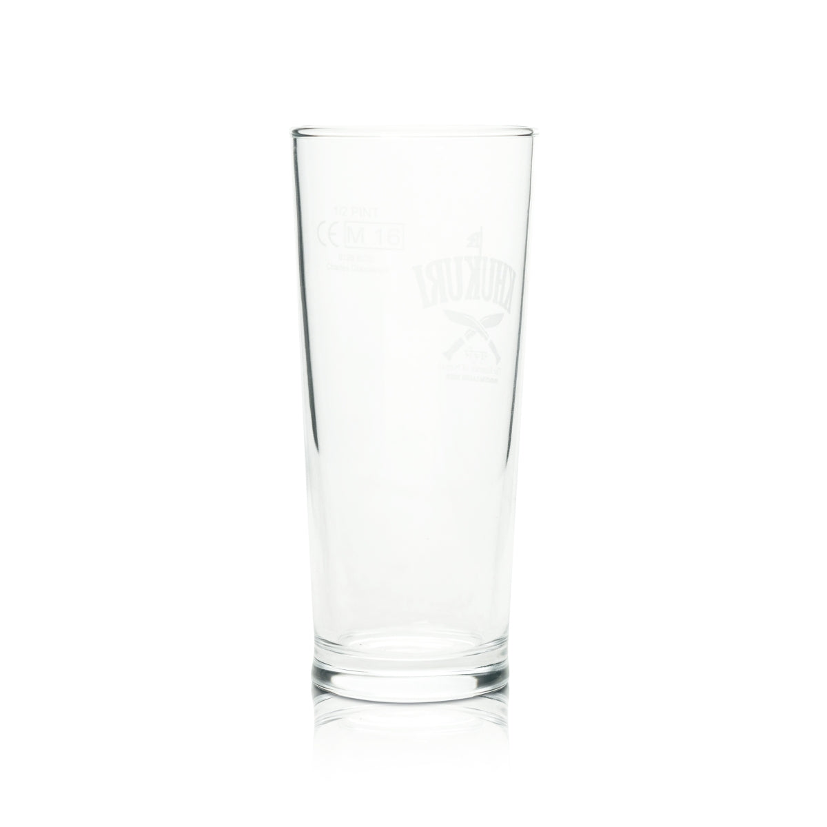 Khukuri Bier Glas 0,3l 1/2 Pint Becher Nepal Beer Lager Gläser gebraut England – Ansicht 2