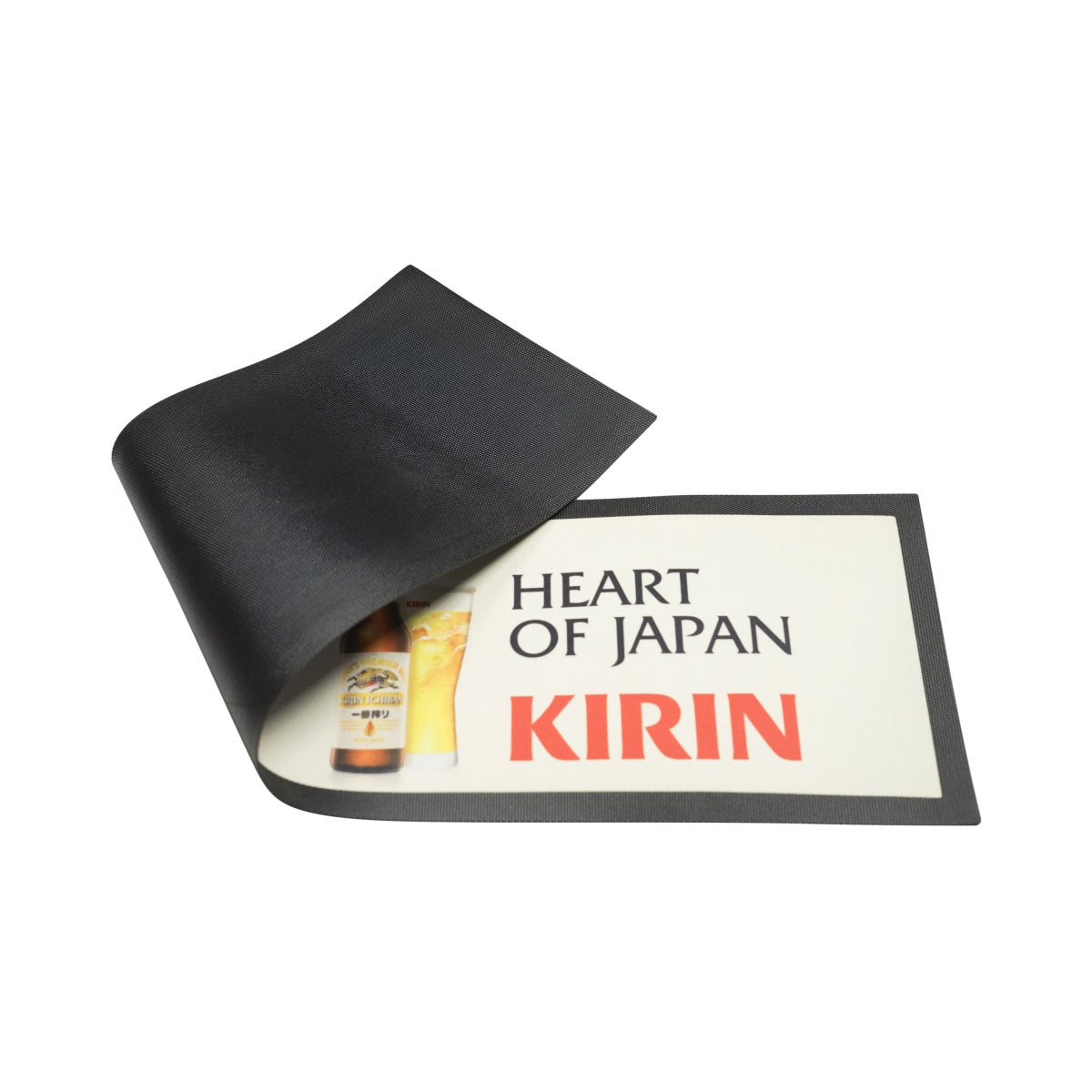 Kirin Ichiban Bier Barmatte Mat Gummi Gläser Abtropmatte Runner Gastro Bar – Ansicht 3