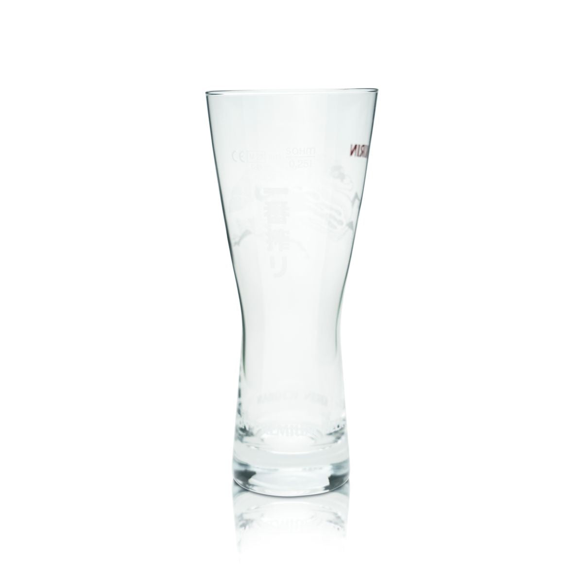 Kirin Ichiban Bierglas 0,25l Bierpokal Gläser Drachenmotiv Japan Brauerei – Ansicht 3