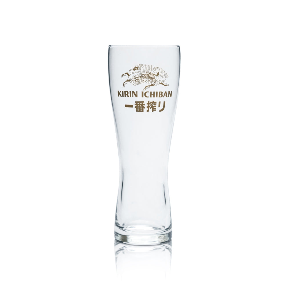 Kirin Ichiban Glas 0,25l Bier Pokal Tulpe Gläser Gastro Craft Premium Beer Japan