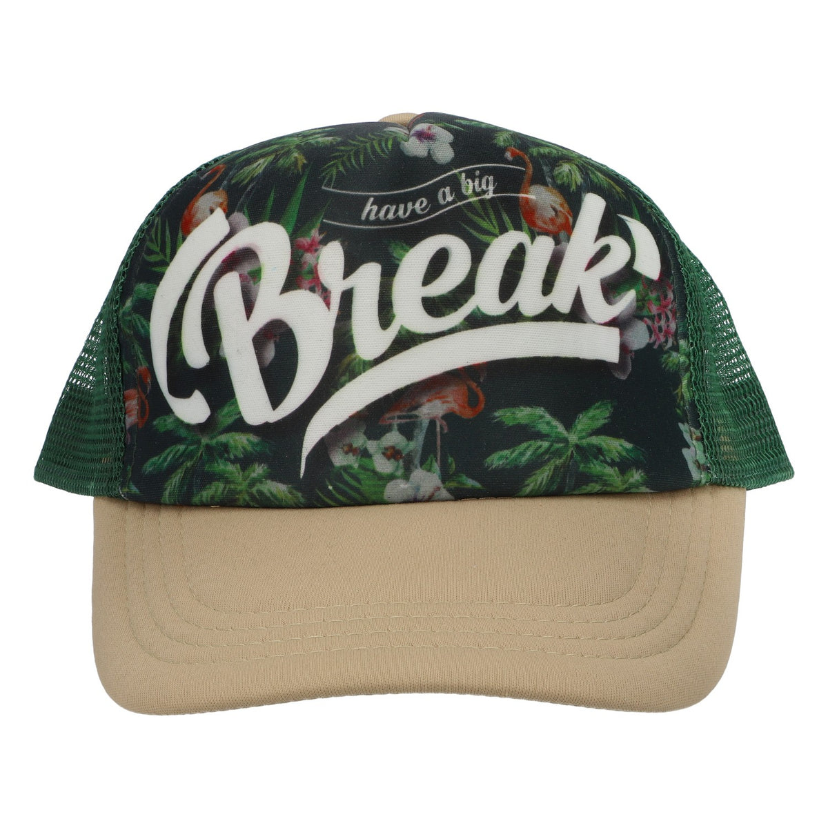 KitKat Süßigkeiten Baseballcap Kappe Trucker Cap Basecap Mütze grün – Ansicht 4