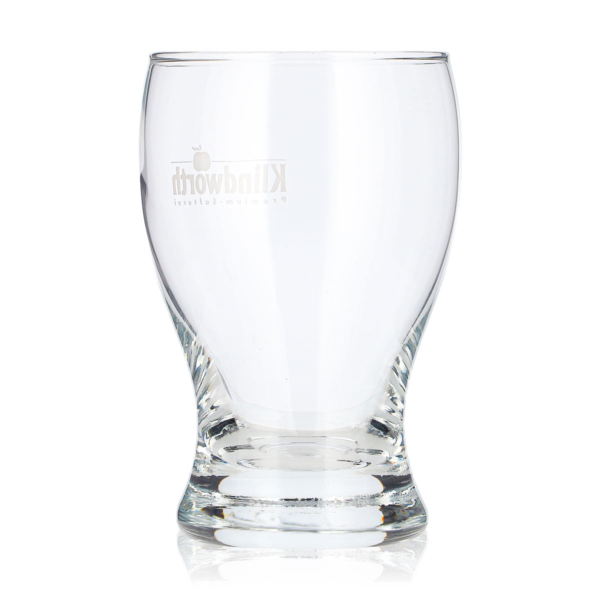 Klindworth Softdrink Glas 0,19l Longdrink Premium Safterei weißes Logo – Ansicht 3