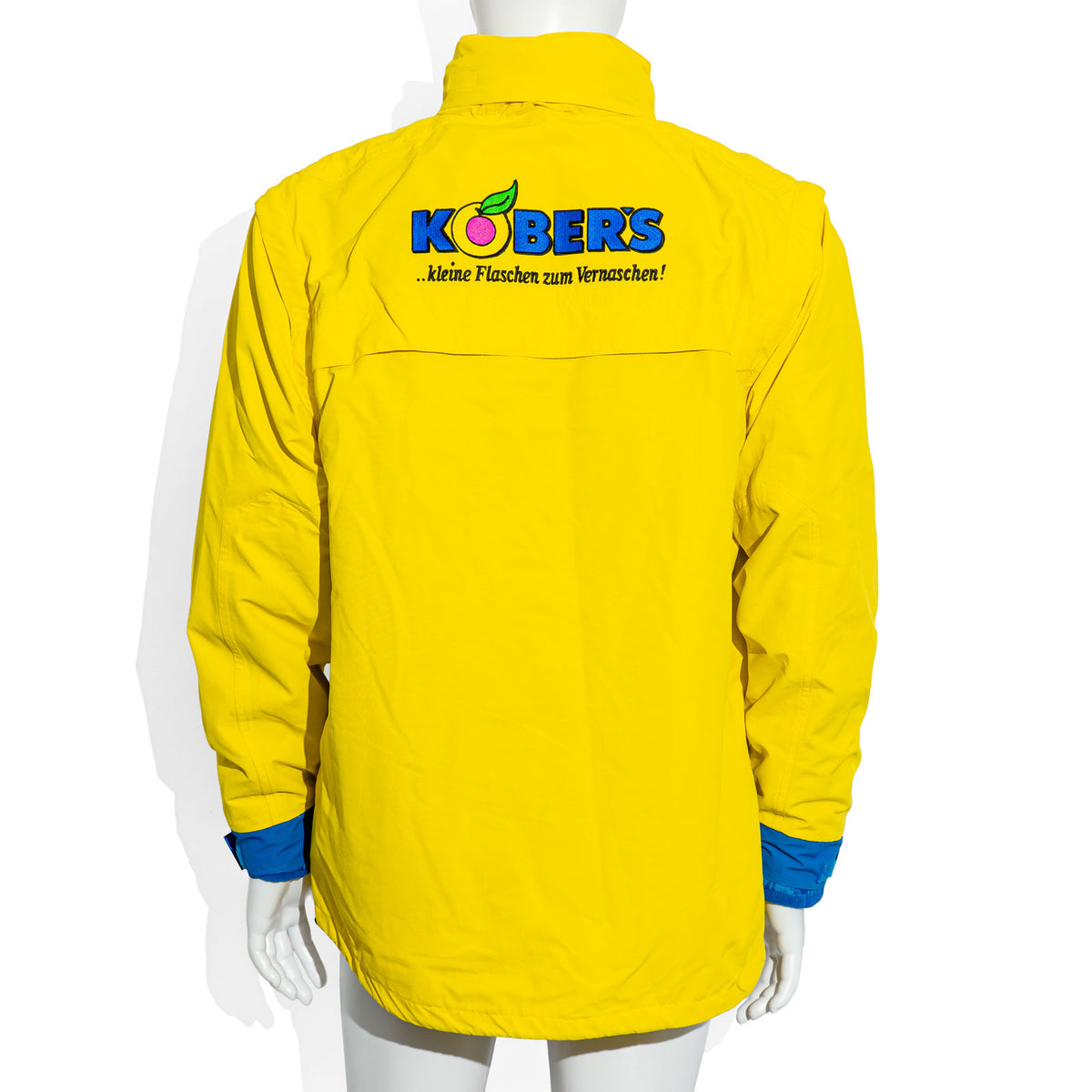 Kobers Likör Glas Winterjacke Gr.S gelb/blau mit abnehmbarer Innenjacke Jacke – Ansicht 4