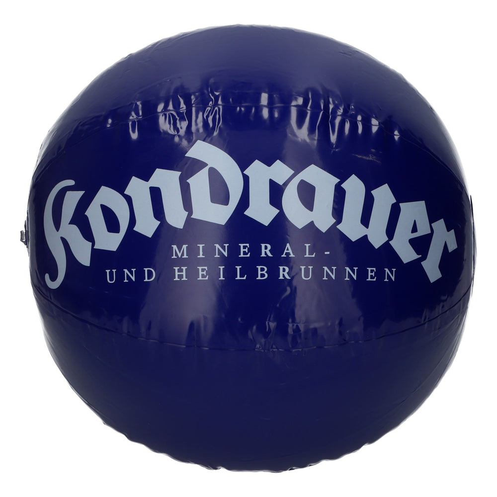 Kondrauer Wasserball aufblasbar blau Ø 30cm Strand Pool Ball Sommer
