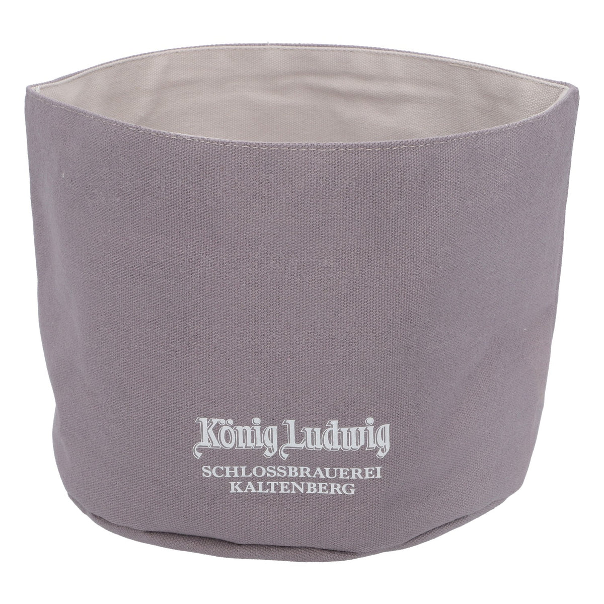 König Ludwig Bier Brotkorb Brötchenkorb Brotaufbewahrung Dänisch Style Grau