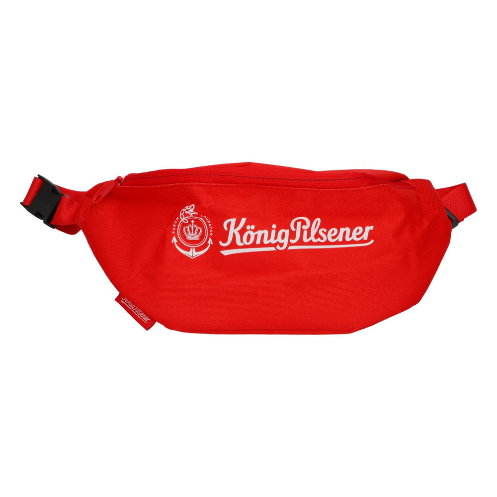 König Pilsener Bier Bauchtasche Hüfttasche Geldtasche Weißes Logo