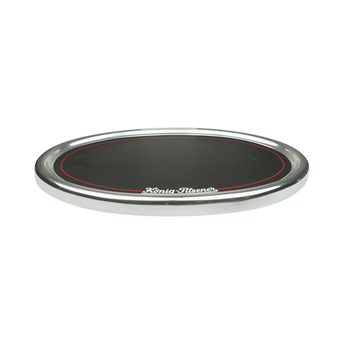König Pilsener Bier Tafel oval 75x48 Chromlook Kreide Schreibtafel Wand Schild – Ansicht 3