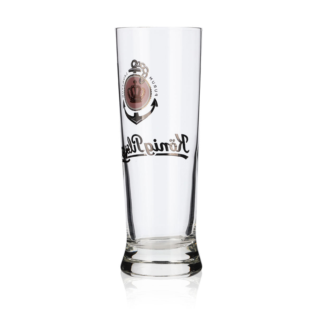 König Pilsener Glas Biergläser Bier Gläser 0,25l Becher Cup "Purum Laudatur" – Ansicht 4