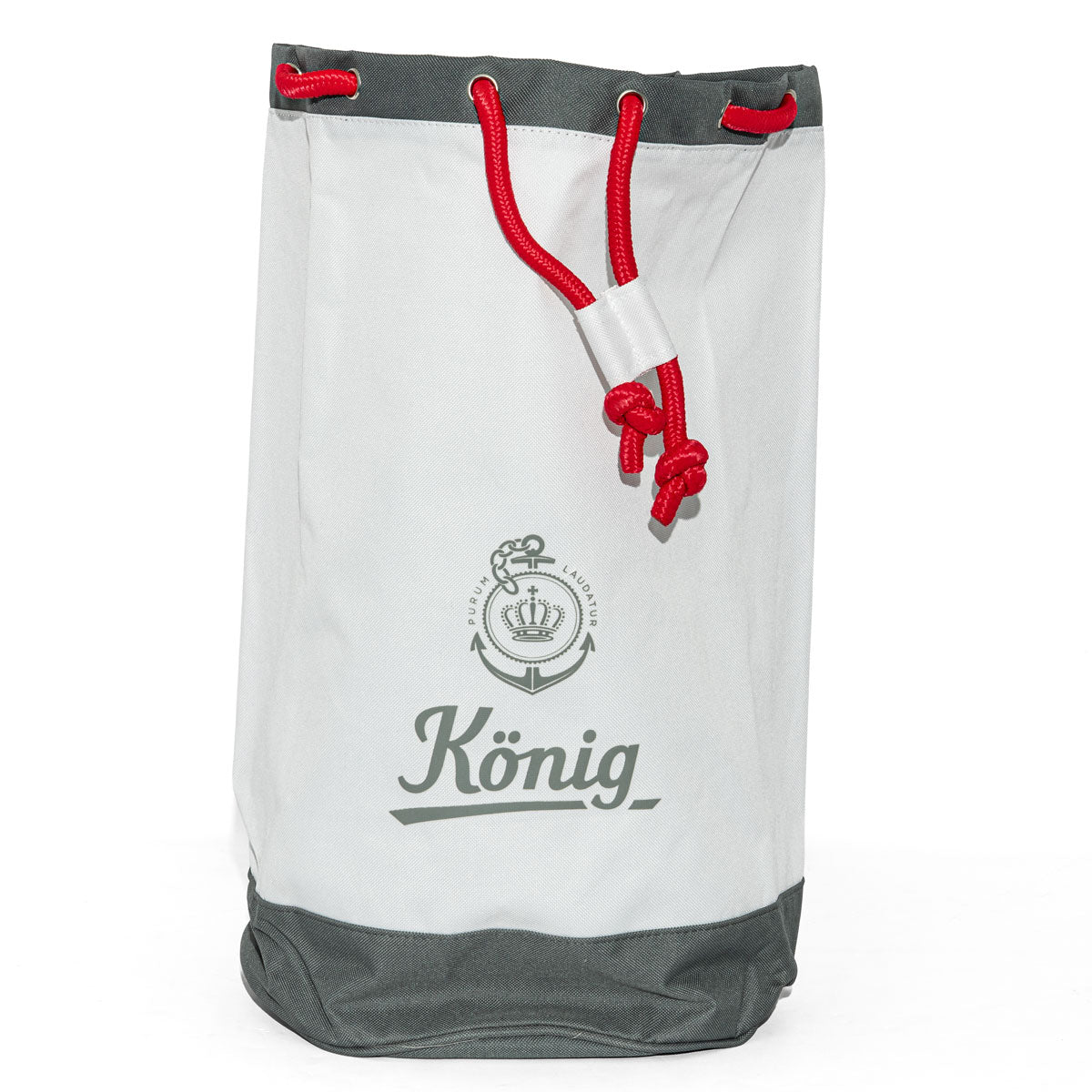 König Pilsener Seesack Rucksack Tasche Outdoor Bag LKW Plane Weiß