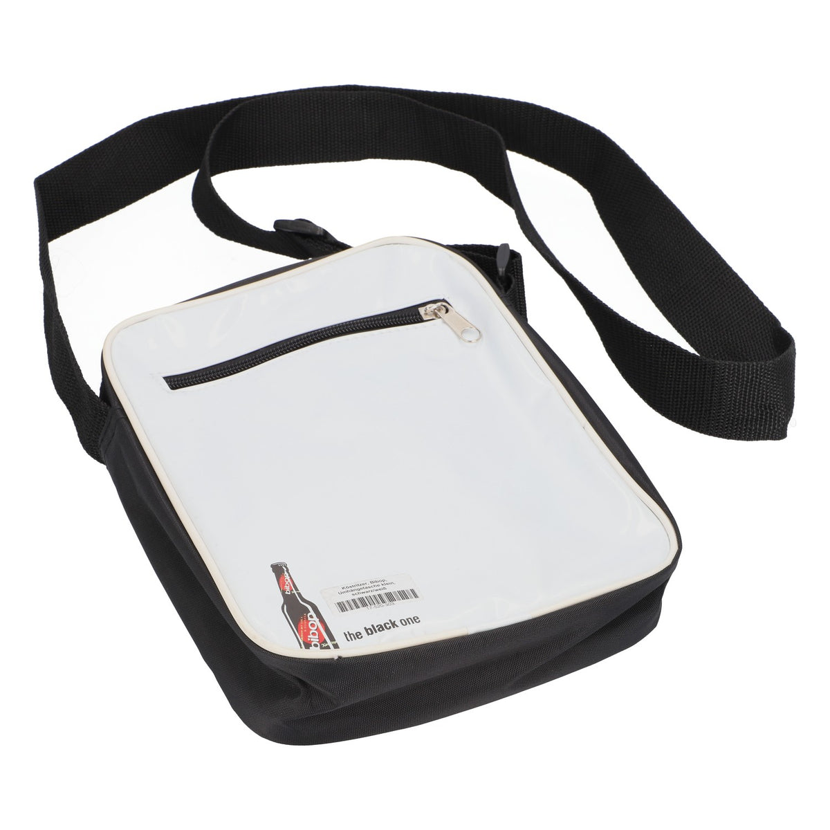Köstritzer Bier Tasche Bibop Umhängetasche klein schwarz/weiß