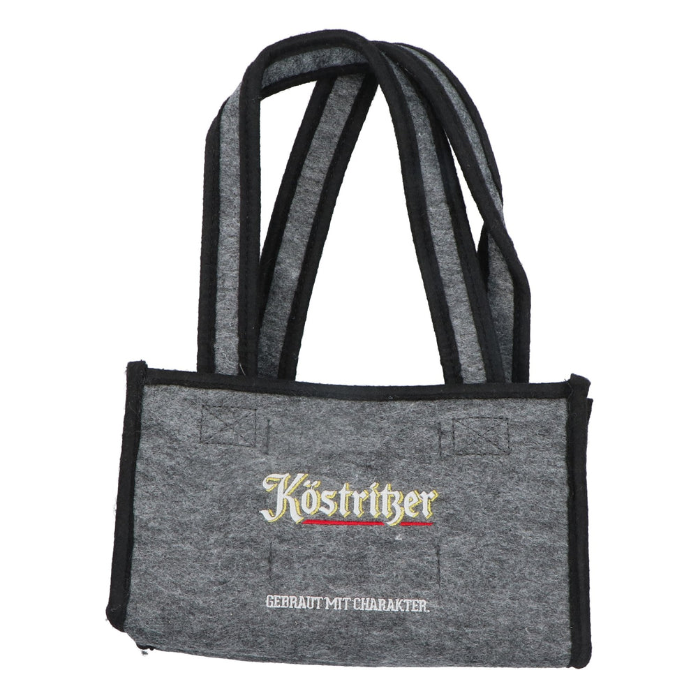 Köstritzer Flaschenträger Sixpack 6er Träger Filz Biertasche Sommer Outdoor