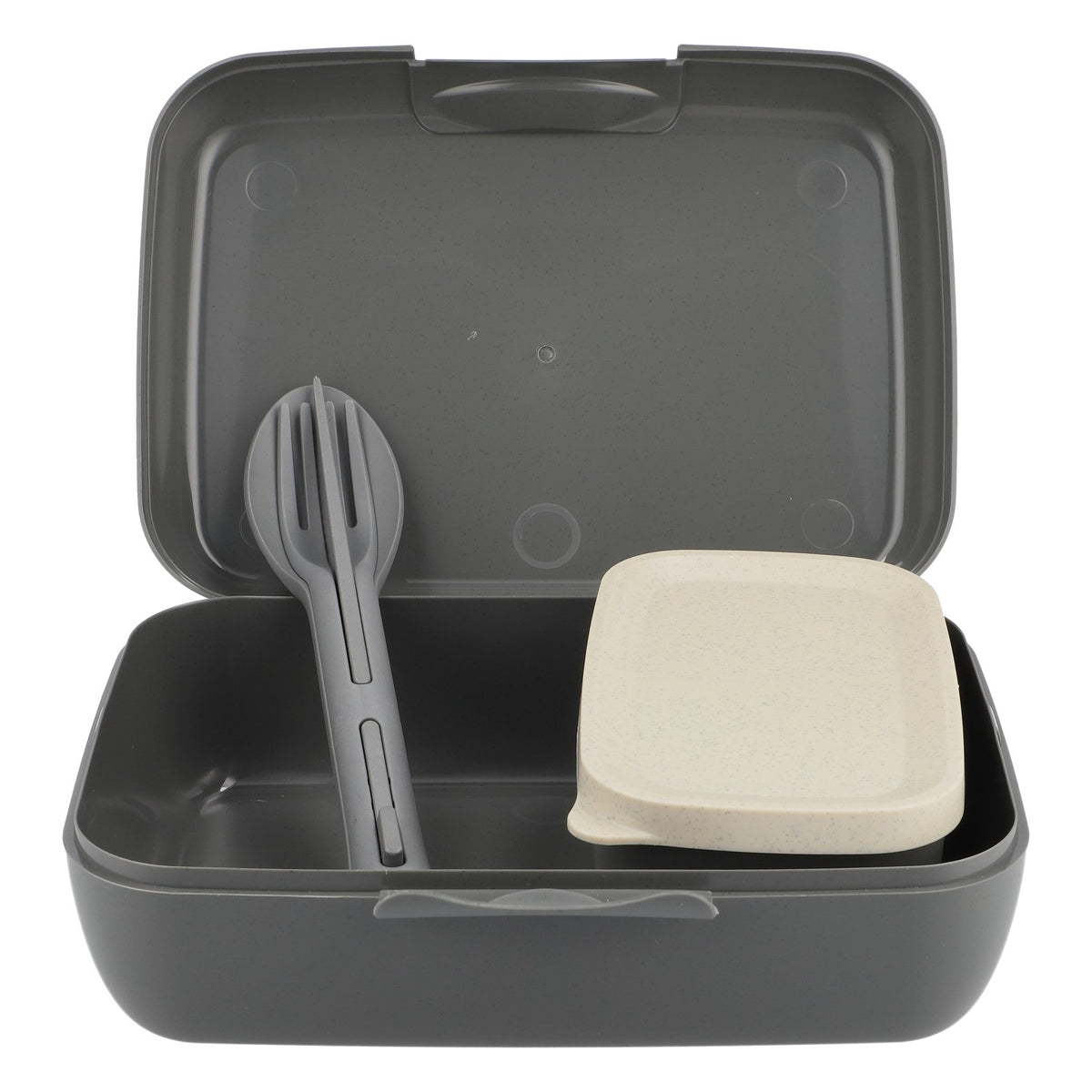 Koziol Lunchbox Set mit Dose Besteck-Set CANDY READY Brotdose – Ansicht 5