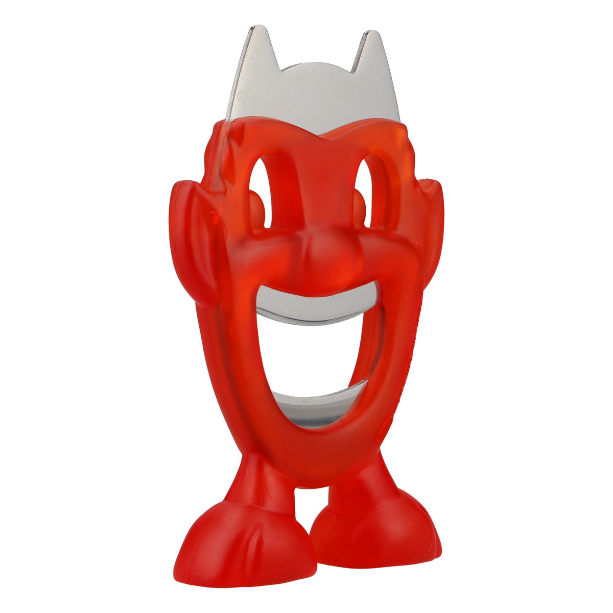 Kraft Flaschenöffner 'Willhelm' Rot Teufel Kronkorkenöffner Barzubehör Geschenk – Ansicht 4