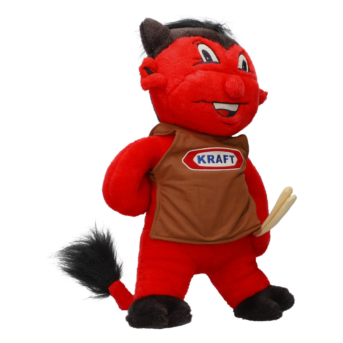 Kraft Partyteufel 60cm Plüsch Maskottchen Betzenberg Kaiserslautern Zange