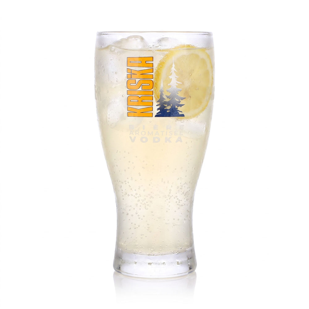 Kriska Bier Glas 0,25l Becher Frosted Biere Aromatisee Vodka Chopin