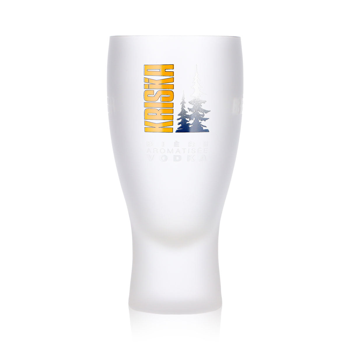Kriska Bier Glas 0,25l Becher Frosted Biere Aromatisee Vodka Chopin – Ansicht 2