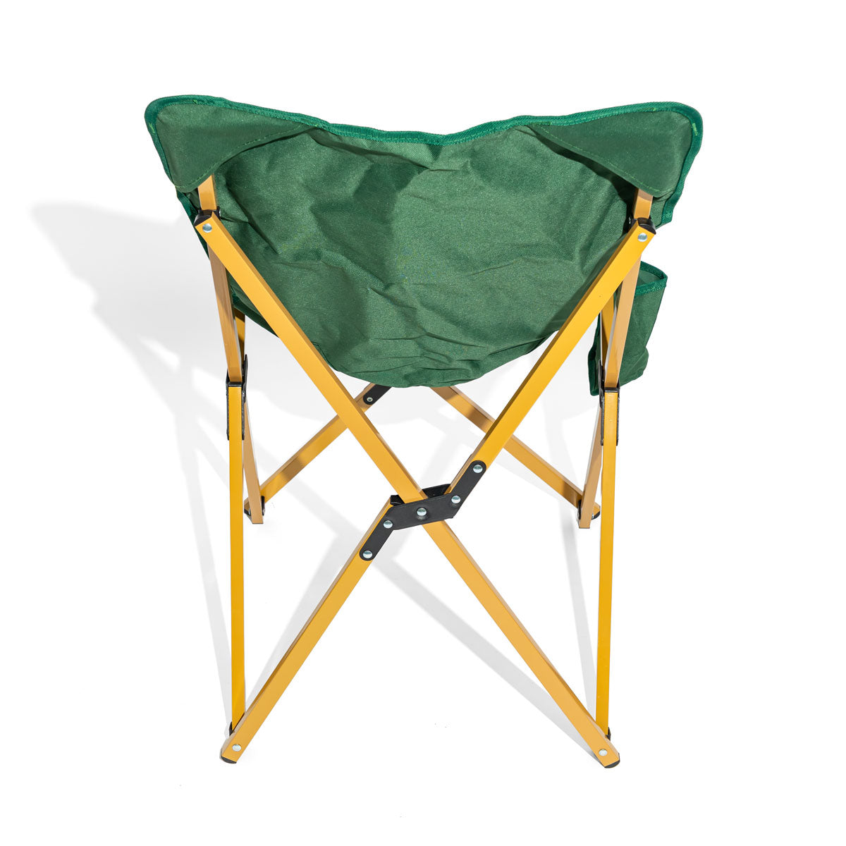Krombacher Bier Outdoor Campingstuhl Anglerstuhl faltbar Grün – Ansicht 3