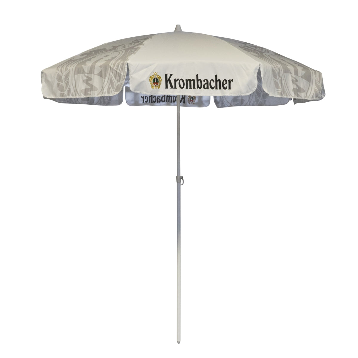 Krombacher Bier Sonnenschirm Ø2m Gastro Biergarten Brauhaus Regen Schutz Garten – Ansicht 3