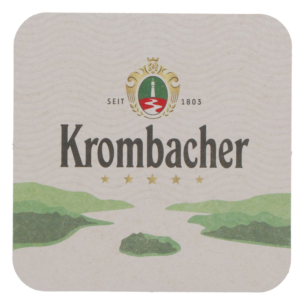 Krombacher Bier Untersetzer Bierdeckel Lillet Wild Berry neu Papier weiß Coaster – Ansicht 3