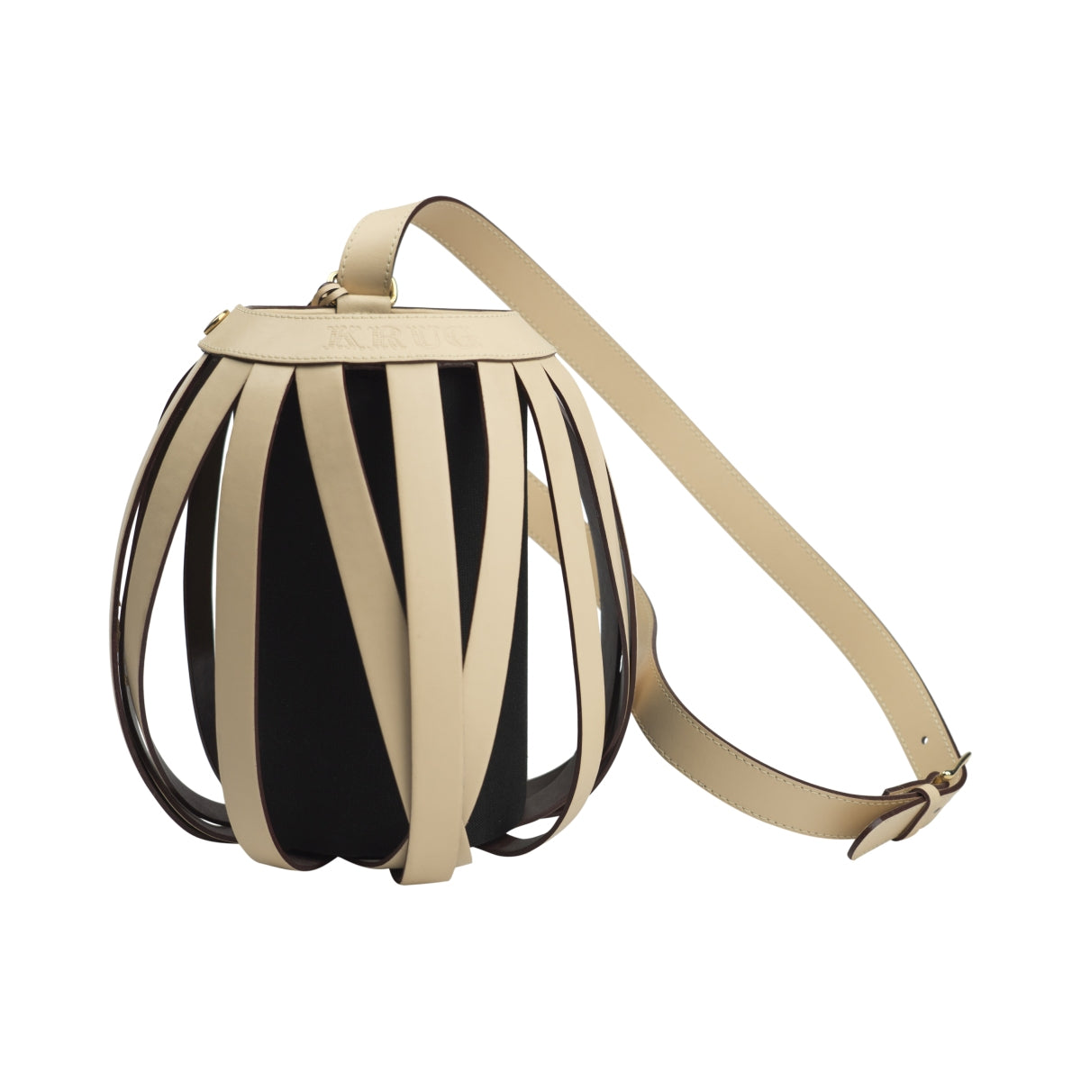 Krug Champagner Ledercase Tragetasche Picknick Strand Geschenk Flaschen Party
