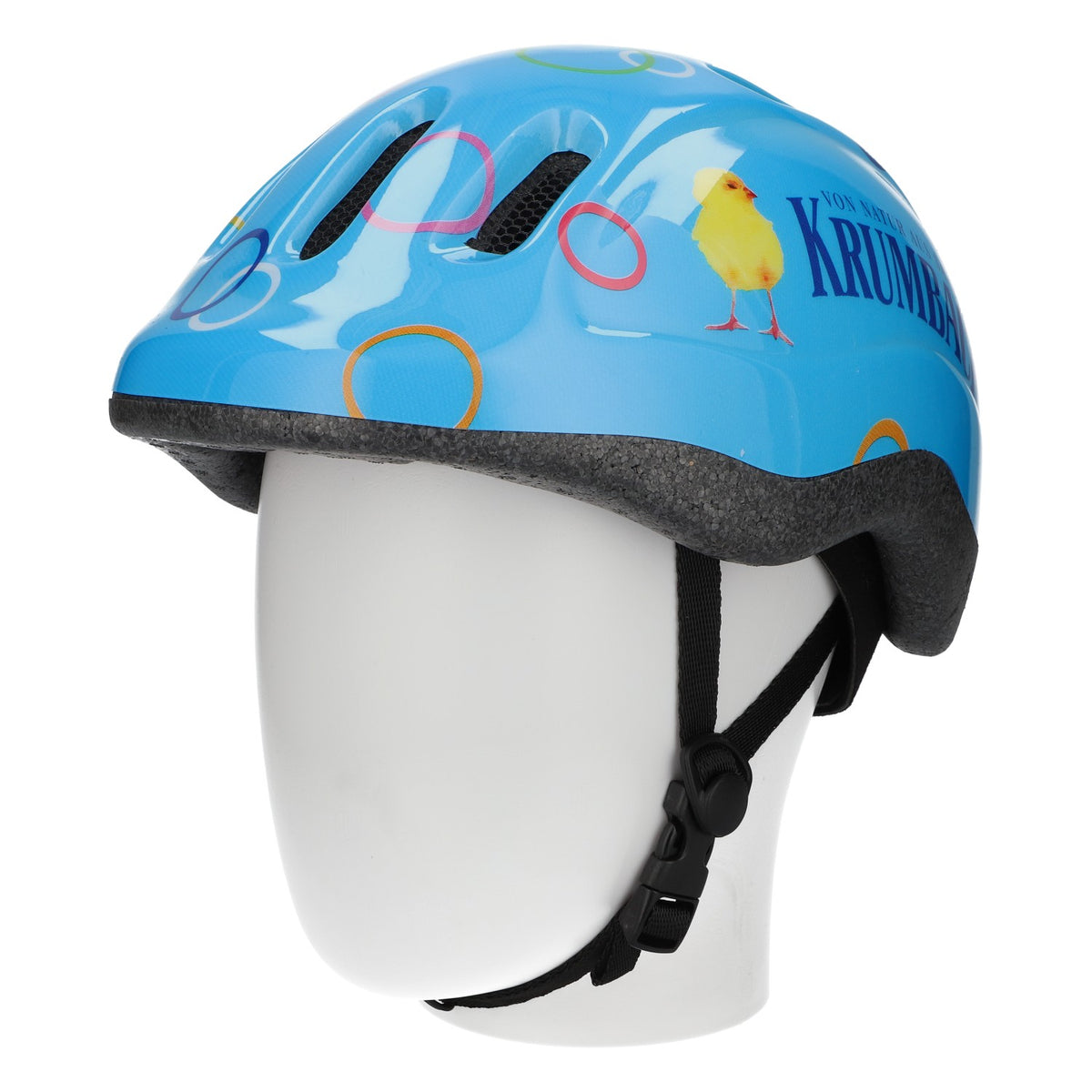Krumbach Wasser Fahrradhelm Gr.M 52-56cm Busch Helmets blau Kunststoff