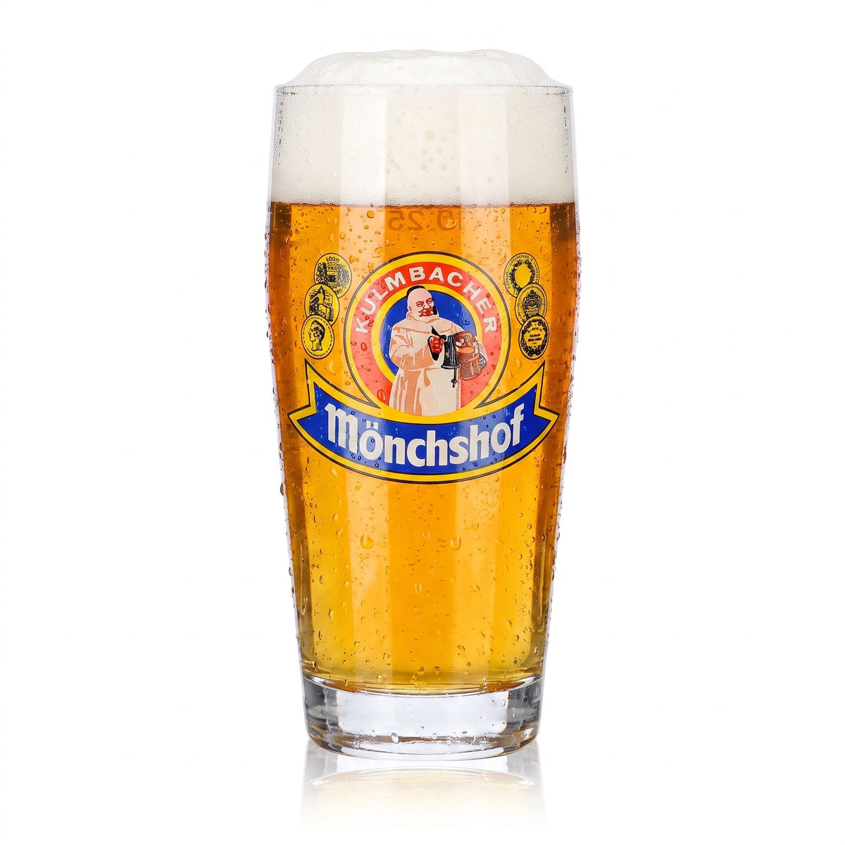 Kulmbacher Reichelbräu Bier Glas 0,25l Willi-Becher Mönchshof