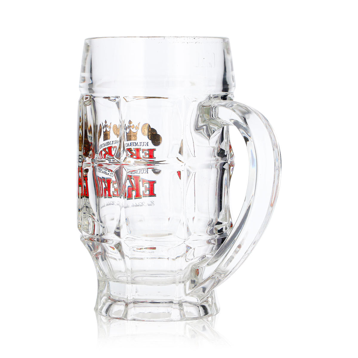 Kulmbacher Reichelbräu Bier Glas 0,2l Krug Eku Relief – Ansicht 5