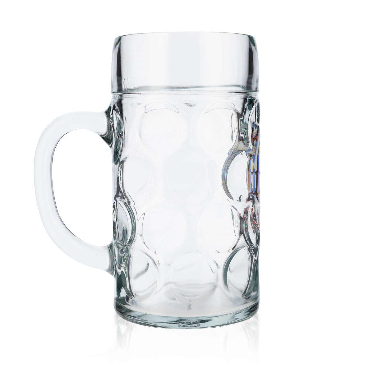 Kulmbacher Reichelbräu Bier Glas 1l Krug Kulmbachs sypatisches Bier – Ansicht 3