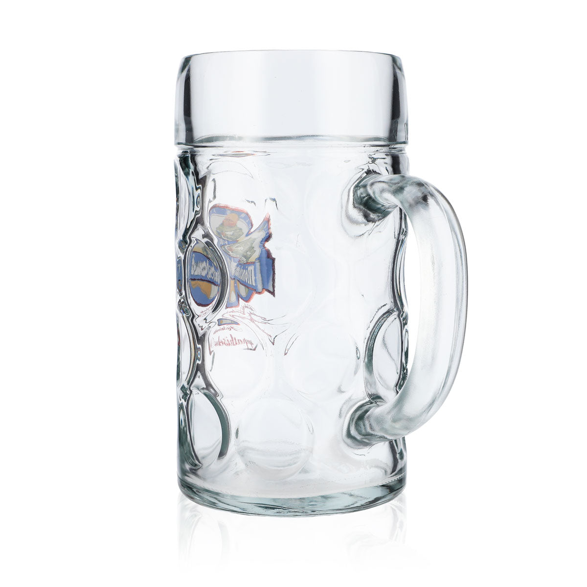 Kulmbacher Reichelbräu Bier Glas 1l Krug Kulmbachs sypatisches Bier – Ansicht 4