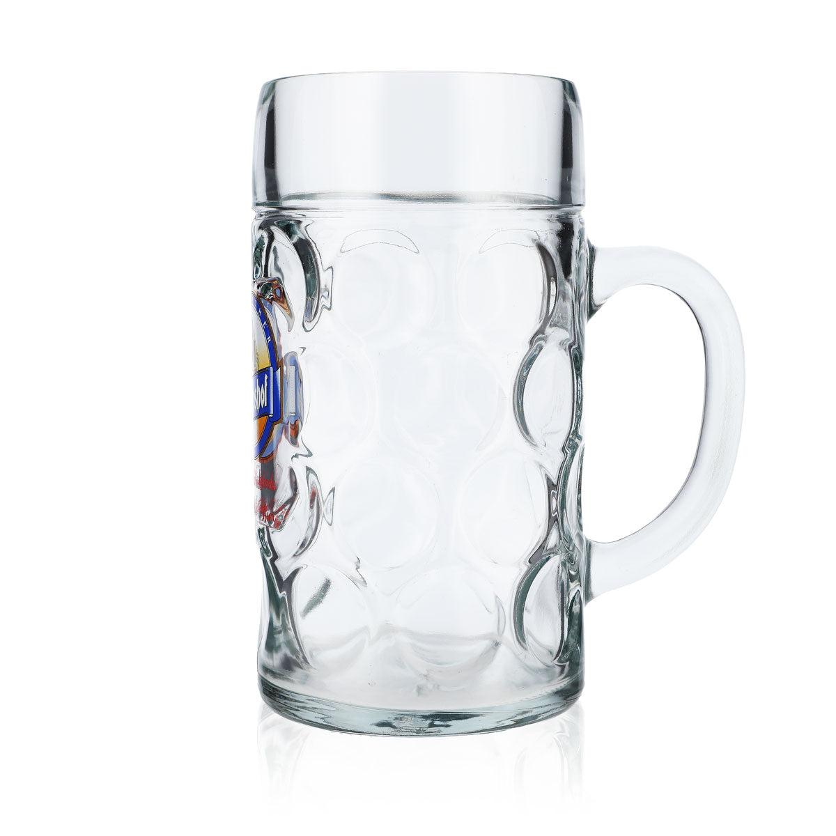 Kulmbacher Reichelbräu Bier Glas 1l Krug Kulmbachs sypatisches Bier – Ansicht 5