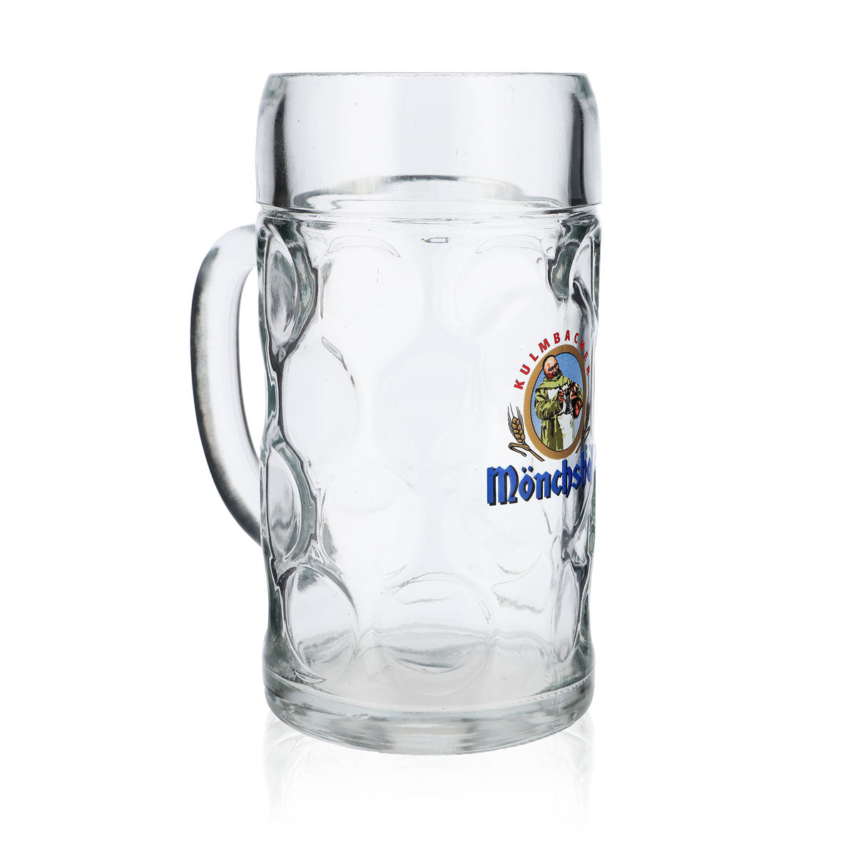 Kulmbacher Reichelbräu Bier Glas Maßkrug 1L Bierseidel Biergläser – Ansicht 2